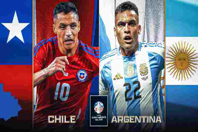 Argentina National Football Team vs Chile National Football Team Matches