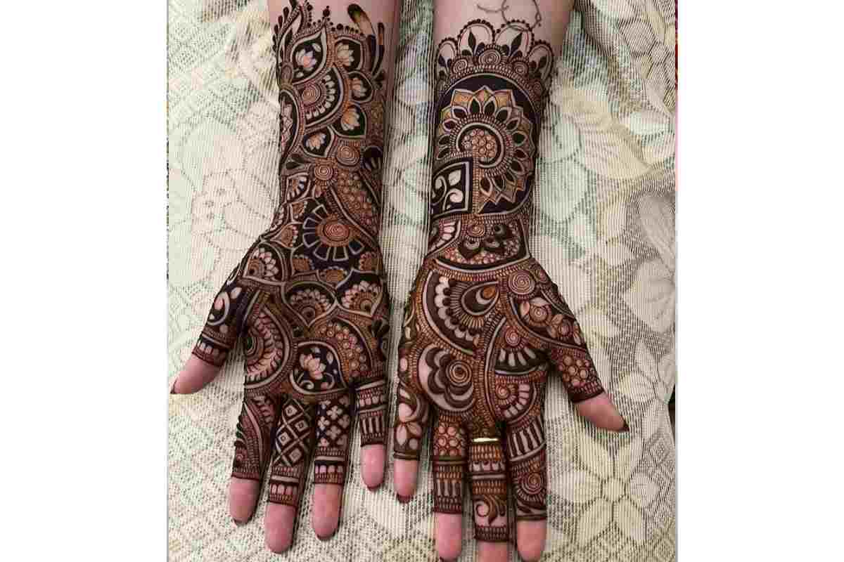 Full Hand Mehndi Design New