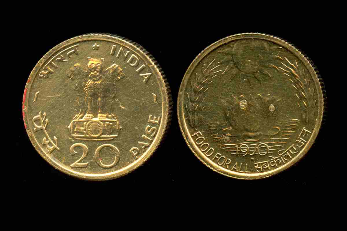 1970 20 Paise Coin Value